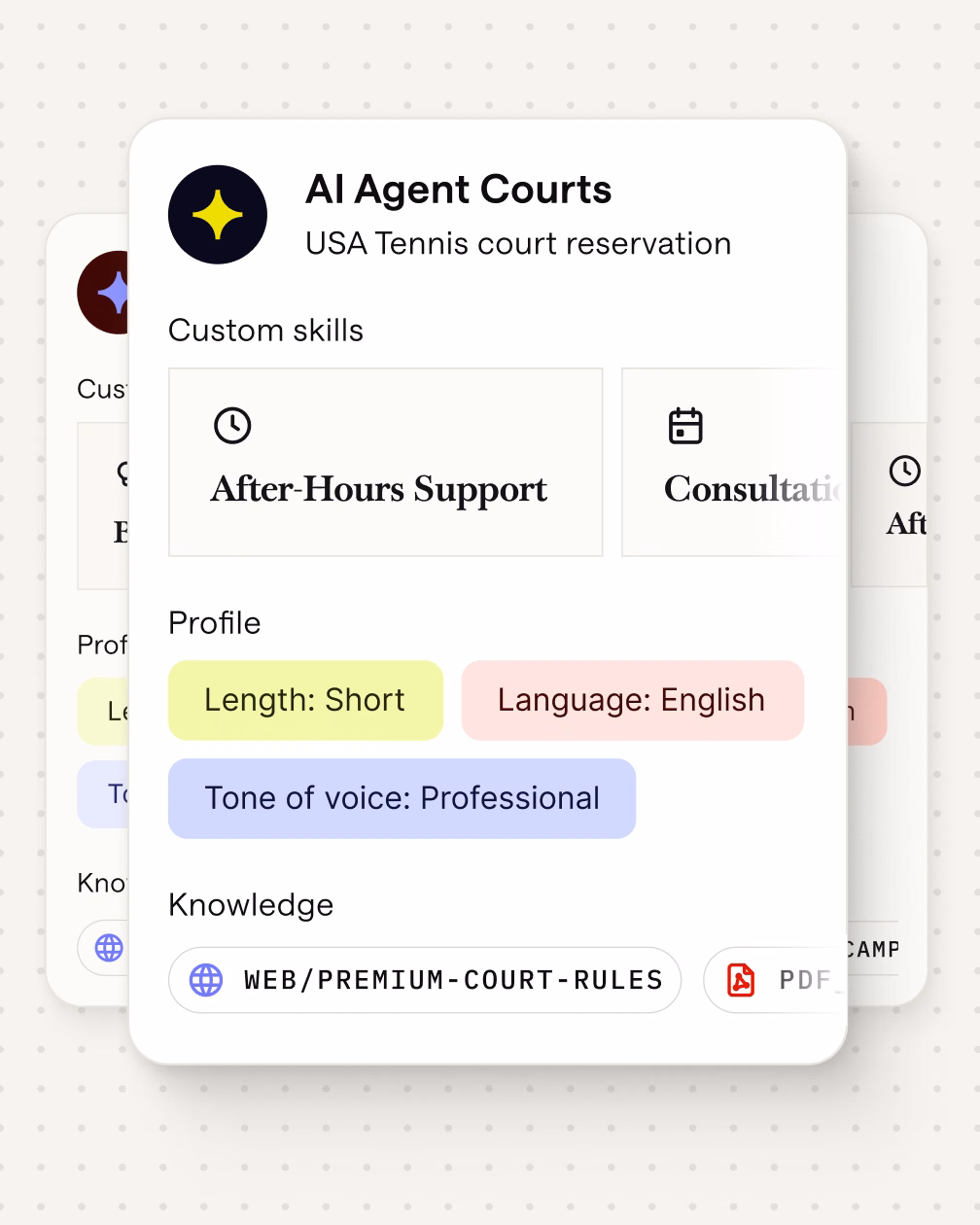 Multiple AI Agents in Text