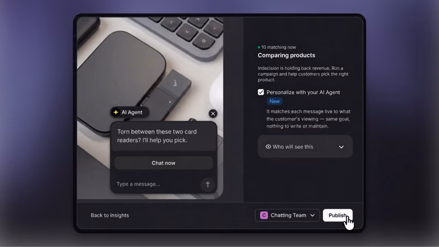 Personalize campaign messages with your AI Agent