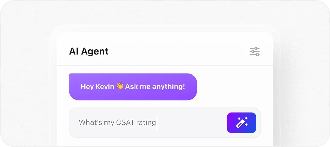 AI agent chat