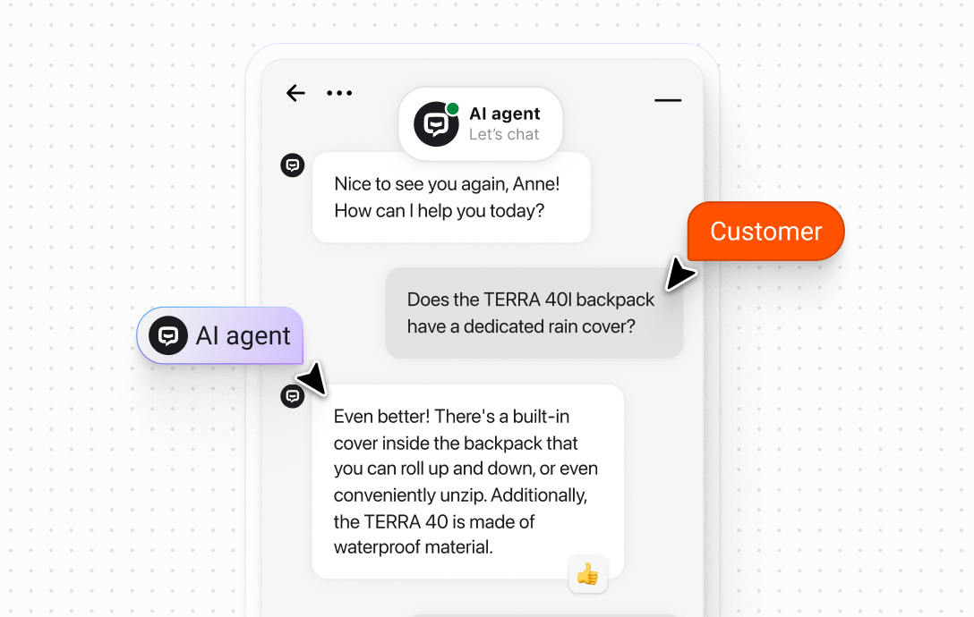Communication channels in Text App, showing customer messages linked to platforms like Messenger, Gmail, and Shopify.