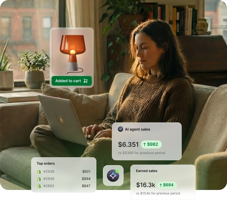 Text AI customer service platform for Shopify merchants