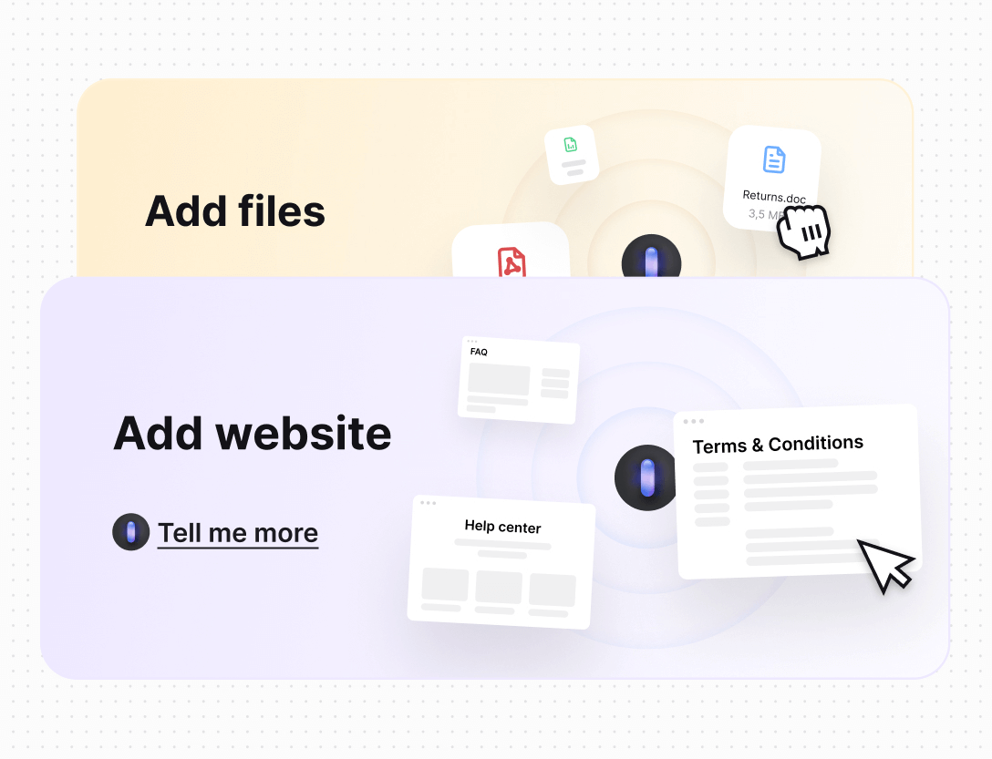 Organized workflows in Text App for automated follow-ups