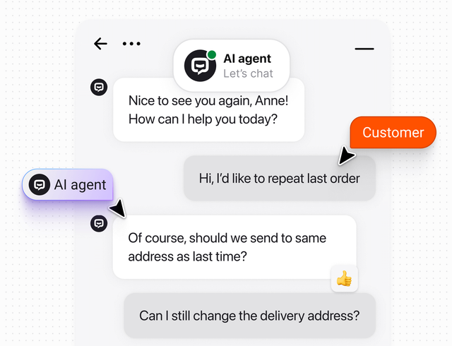 Text Intelligence in Text App for automated follow-ups