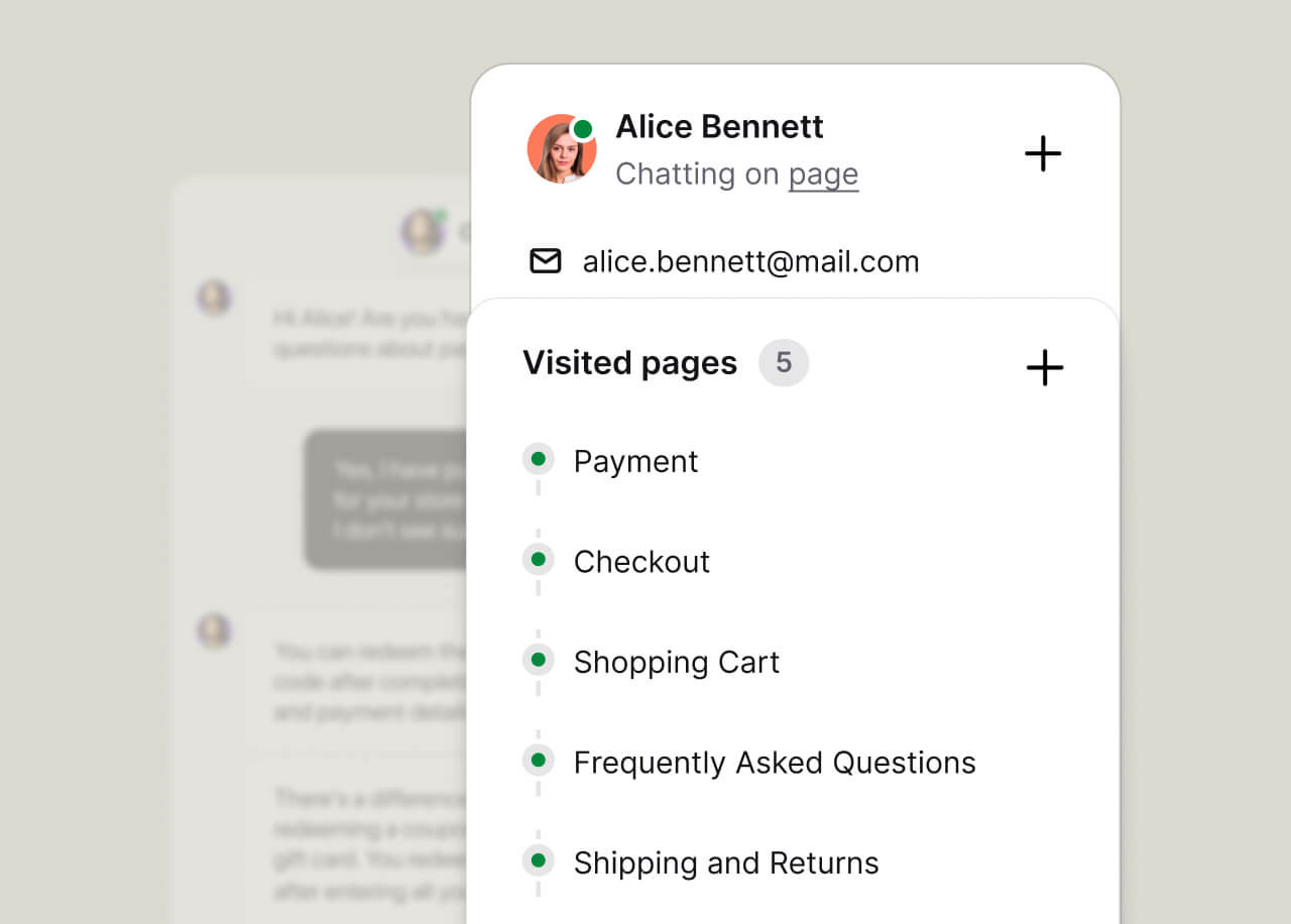 Text AI agent handling routine questions and escalating to a human when needed to close the sale.