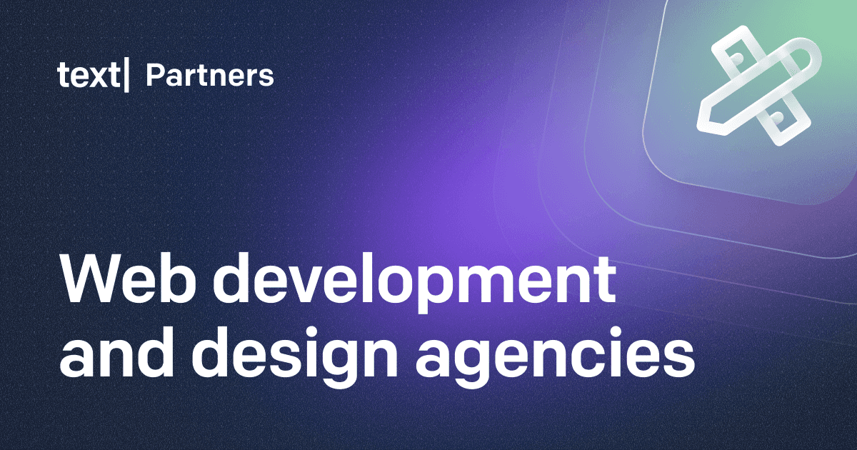 AI-Powered Web Development & Design Agency Partner Program | Text